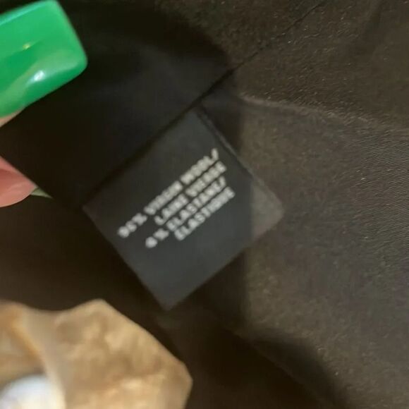 Lafayette 148 New York Two-Button Black Blazer, 4! - Picture 9 of 10